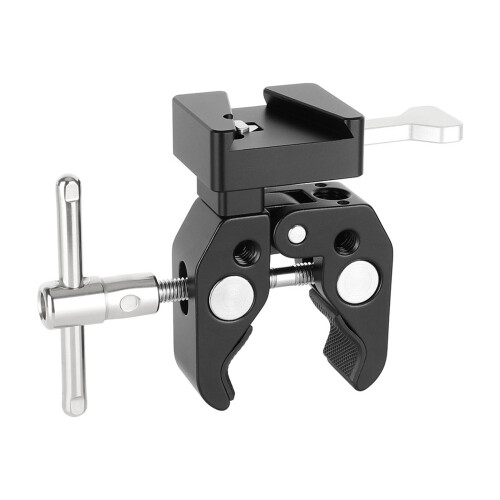 Multipurpose V Mount Adapter Clamp V-Lock Battery Clamp Aluminum