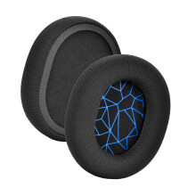 Zachte oorbeschermers voor Arctis-zwart blauw