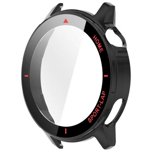 Smartwatch-Abdeckung, PC-Gehäuse, wasserdichte-schwarz rot