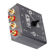 Duurzaamheid Metal Music Switcher 3,5 mm invoer en uitvoer voor