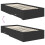 vidaXL Bed Frame with Headboard Black 75 x 190 cm Engineered Wood 12