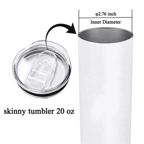 Capace subțiri pentru pahare, 20 oz, plastic AS, pachet de 10 1