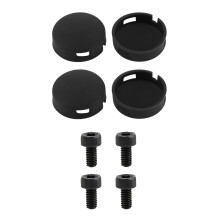 Rubber Video Doorbell Push Button Replacement For Modern-Black
