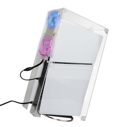 Clear Protective Cover For Slim Gaming Console With Improved