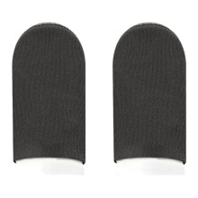 1 Pair Thumb Fingertip Covers Sleeves for Mobile-dark gray