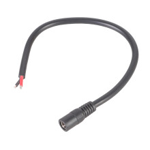 DC5521 Female to Bare Wire Power Cord 18AWG Direct Current-50cm