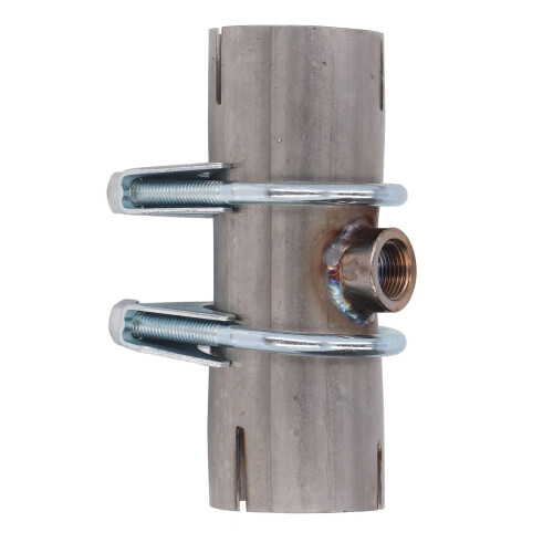 Lambda Boss Conector de abrazadera para tubo de escape de 2in