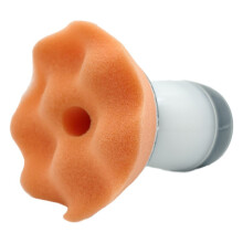 Tire Polishing Applicator With Nonslip-oranges wavy pattern