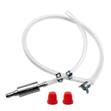 Motorcycle Brake Bleeder Tool With Rubber Caps For Efficient