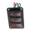 Waterproof 12 24V Toggle Switches Control-Threeposition panel 1