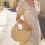 Elegante met schelpen versierde avondtas Luxe-Wit 7