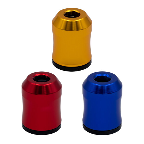 Hoge hardheid aluminium legering magnetische ringen-Rood 1