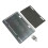 Modern Aluminum License Plate Frame For Motorcycles-Silver 1