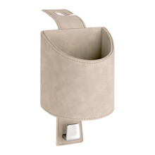 Universal Car Seat Back Hanging Bag with Dedicated Tablet-Beige