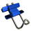 Innovative Motorcycle Utility Hook Organizer Hanger For-Blue 1