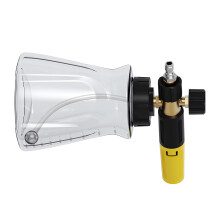 Adjustable Soap Dispenser 1000ML For Pressure-Black and yellow