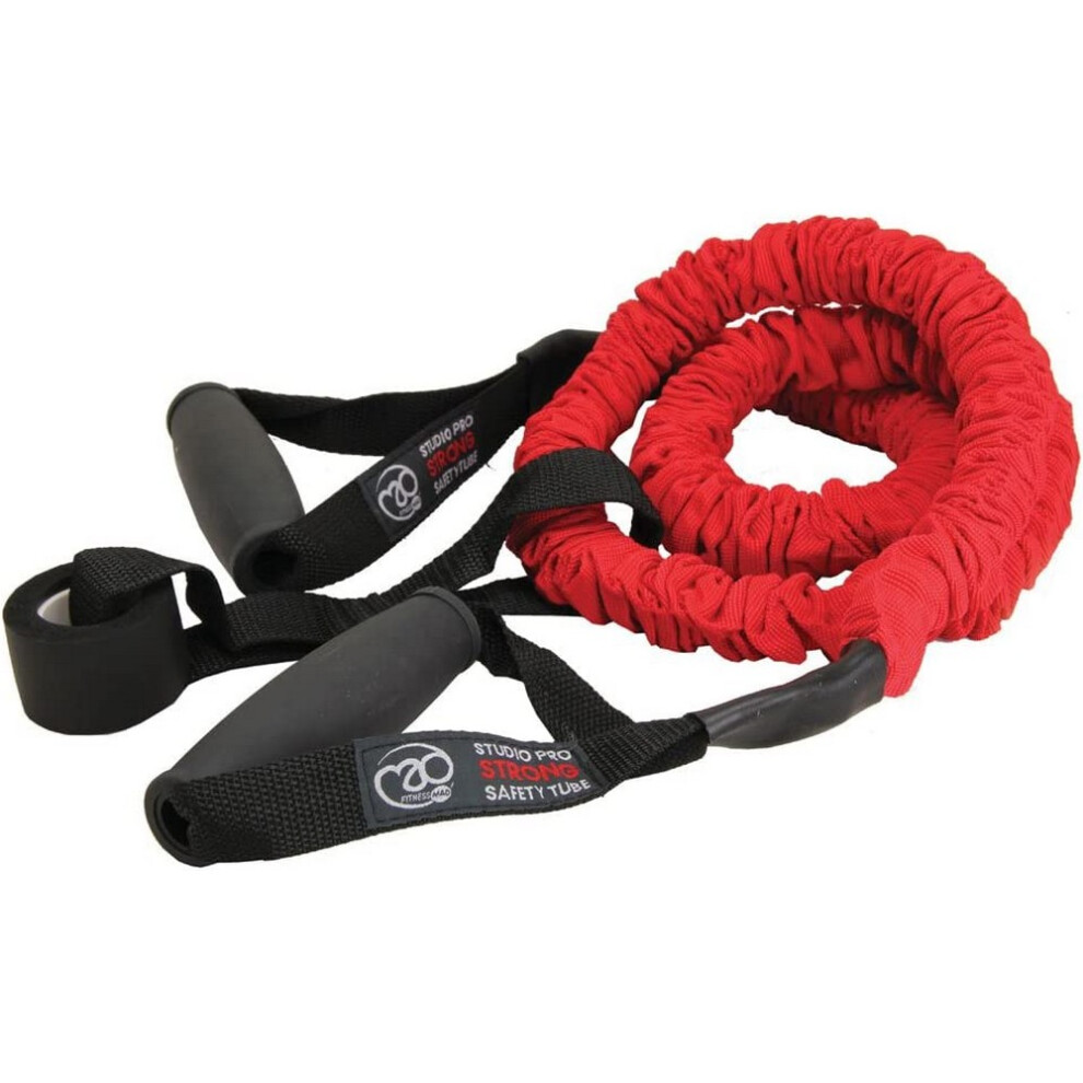 Fitness Mad (Strong, ) Safety Resistance Tube Red/Black