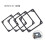 Reusable Silicone Shock Proof Absorption Pad For Case Fan-8cm 3