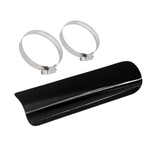 Sparkling Exhaust Pipe Cover For Long Distance And-Silver B