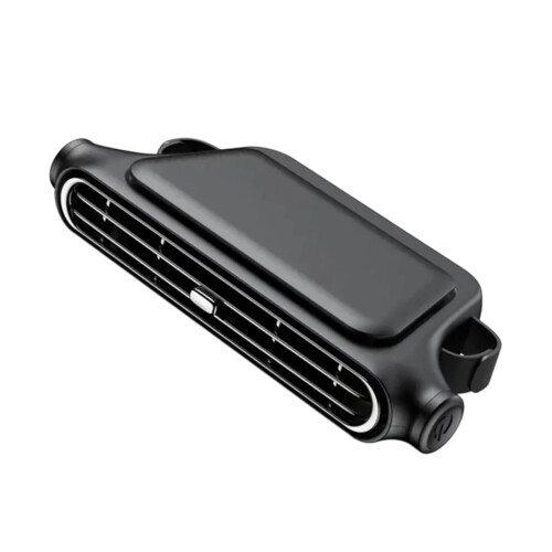 Small 5V Blade Fan For Vehicles 3 Speed Settings-Power supply