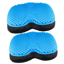 Thicken Gel Kayak Seat Cushion Inflatable Boat Seat-2 blue