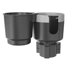 Double Function Car Interior Cup Holder And Small Item-Gray