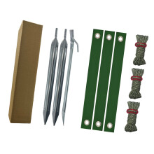 Heavy Duty Stakes Supports for Anchoring Newly-Army Green
