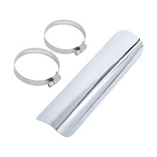 Motorcycle Exhaust Guard In Black Or sparkling Style-Black B