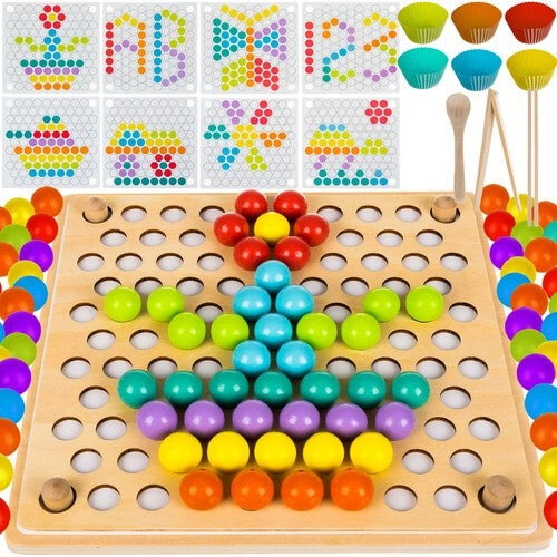 Puzzle de cuentas de madera 22403