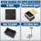 Flush Mount RJ45 Coupler with Dust Cover for Secure &Stable-2m 3