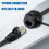 Flush Mount RJ45 Coupler with Dust Cover for Secure &Stable-3m 6
