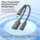 Compactly USB C To 3.5mm Headphone And Chargers Adapter-Grey 2