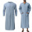 Stylish Middle Eastern Thobe with Pockets For Men-White L 3