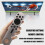 Universal IR Remote Control ABS Construction Replacement 7