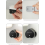 (White) Sanitary toothbrush, germicidal, wall-mounted, auto-dry technology, space-saving bathroom accessory, ABS wall mount 4