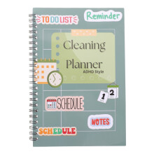 Hausputz Planer Notizbuch Grün Für Haushalt &