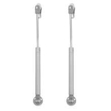2Pcs 20N Gas Strut Lift Support Rod Silver for Cabinet Doors Home Use