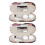 2Sets Portable Dual Purpose Glasses Box Hard Shell Eyeglass Holder 1