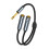 6.5mm 1 Input 2 Out Y Cable Amplifiers Microphones Connection 7