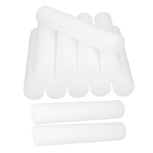 12Pcs White Foam Rods Lightweight Epe Dowels for Floral Crafting Arts