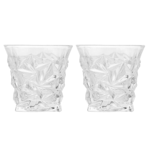 4Pcs -Free Glass Cups Chic Design for Drinks and Desserts