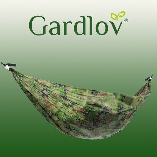 Turistická houpací síť Santiago Army 260x140cm Síť 2