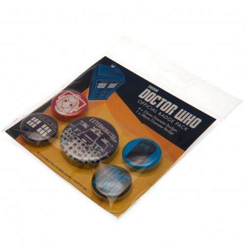 Doctor Who Doctor Who Badge Set (Pack of 5) 2
