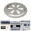 Persienne de Ventilation Marine en acier-6 pouces 2 pièces 3