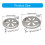 Persienne de Ventilation Marine en acier-6 pouces 2 pièces 4