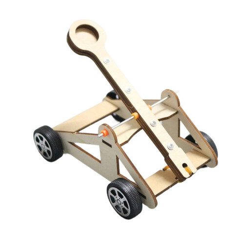 Educational Wooden DIY Catapult Science Experiment Model Set for