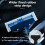Long Handle Scraper With Nonslip Grip Window-blue and white 6
