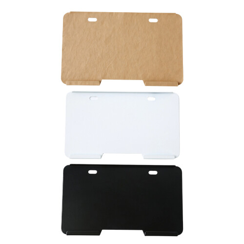 Support de plaque d'immatriculation de moto antivol-Acrylique 1