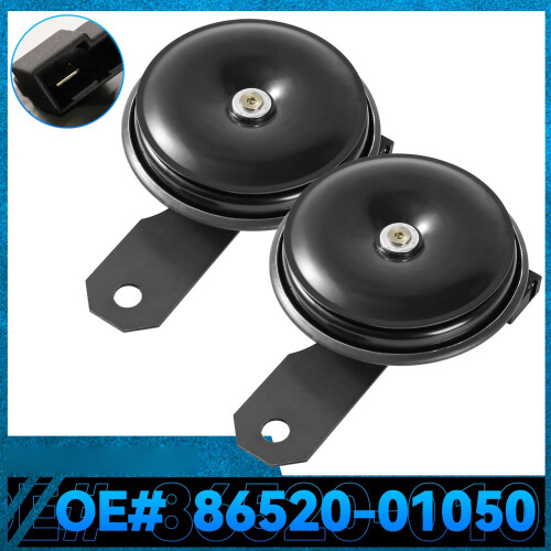 Heavy Duty 12V Auto Horn Set Rusts Proof Metal Material Auto 1