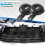 Heavy Duty 12V Auto Horn Set Rusts Proof Metal Material Auto 6